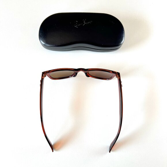 Ray Ban Brown Sunglasses Wayfarer 2140 Brown Frame Lens Retro Classic Style - Picture 5 of 8